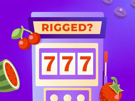 are slots rigged